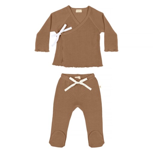 Kimono set - CHOCOLATE