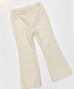 Mink flared broek - CREAM