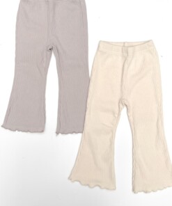 Terry flared legging