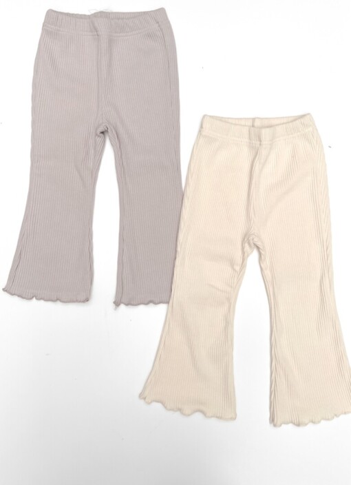 Terry flared legging