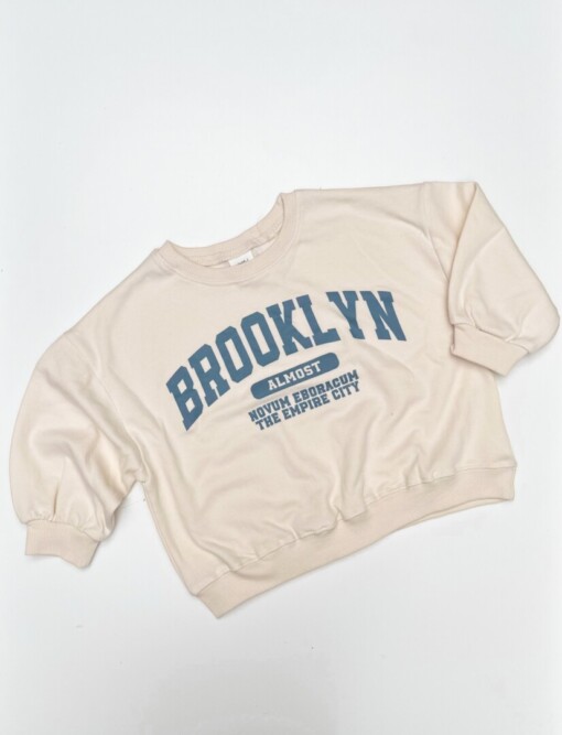 Brooklyn sweatshirt - CREME