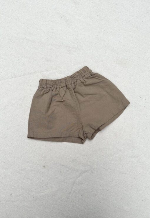 Linen shorts bruin