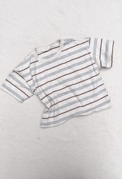 Sand sleeve tee bruin