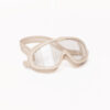 Mrs Ertha zwembril - soft grey