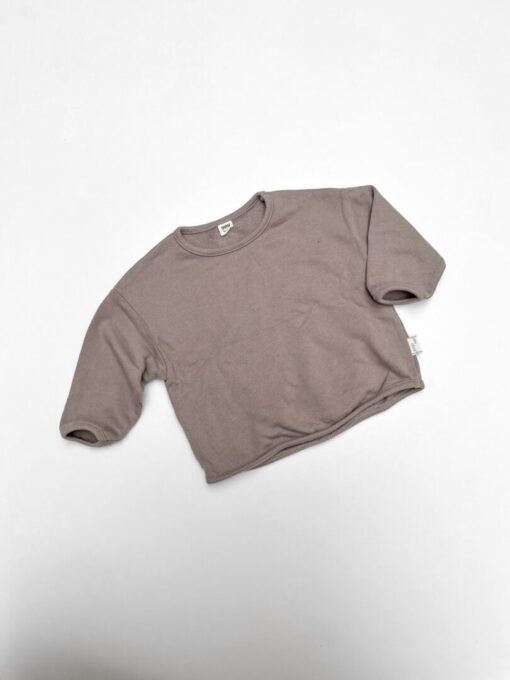 Soft sweatshirt BROWN