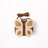 Mrs Ertha schoudertasje / mini wallet - Butterfly