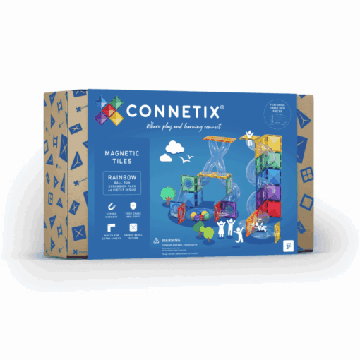 Connetix Rainbow ball run expansion pack 66 pc