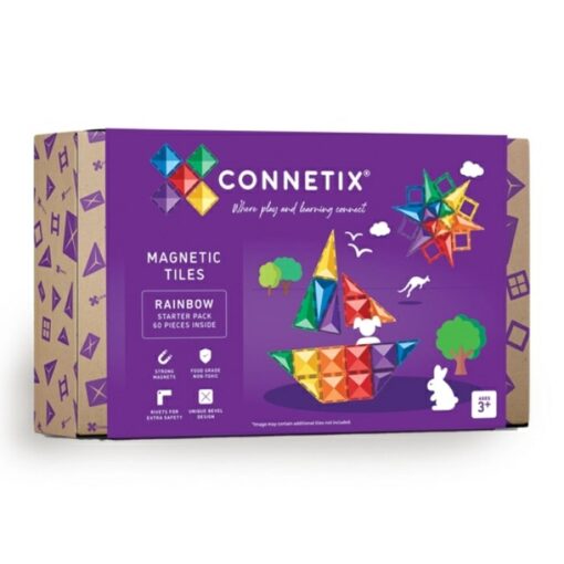Connetix Rainbow starter pack 60 stuks