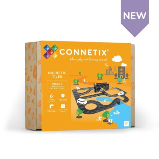 Connetix creative roads pack 48 pc