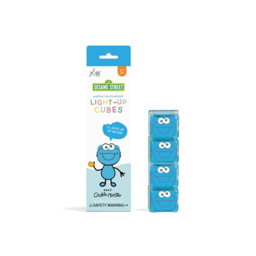 Glo Pals light up cubes COOKIE MONSTER