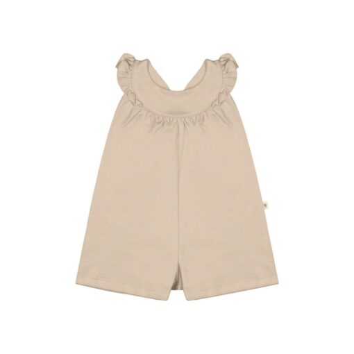 Romper with angel wings - LATTE