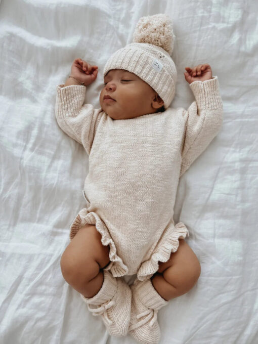 Frill romper | Petal | Lillemoon