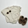 Waffle bodysuit - CRÈME