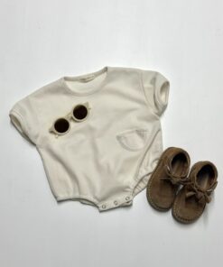 Waffle bodysuit - CRÈME