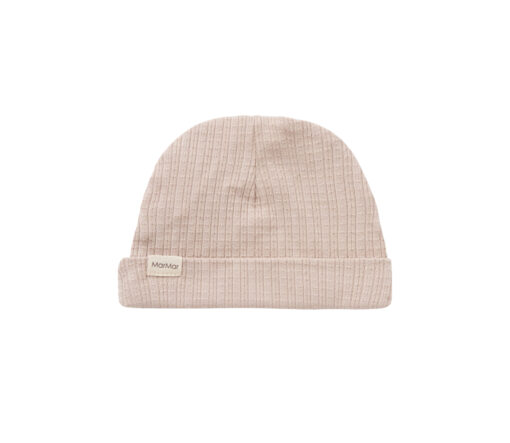 MarMar Copenhagen | Aiko Hat Pointelle Rib | Soft Beige