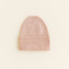 Hvid Beanie Fonzie newborn | Apricot