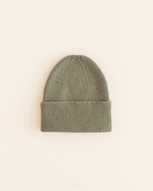 Hvid Beanie Fonzie newborn | Artichoke