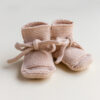 Hvid Baby slofjes | Apricot