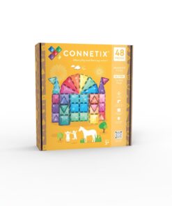 Connetix Glitter Castle - 48 stuks
