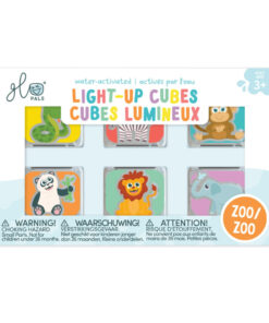 Glo Pals Light-Up Cubes | Zoo