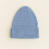 Hvid Beanie Fonzie Kids 2-5 years | Light Blue