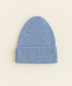 Hvid Beanie Fonzie Kids 2-5 years | Light Blue