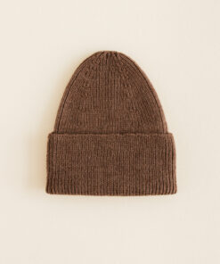 Hvid Beanie Fonzie Kids 2-5 years | Mocha