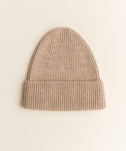 Hvid Beanie Fonzie Kids 4-18 months | Sand