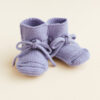 Hvid Baby slofjes | Lilac