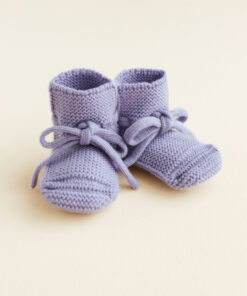 Hvid Baby slofjes | Lilac