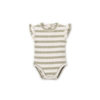 Play Up | Striped Rib body Khaki