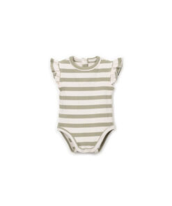 Play Up | Striped Rib body Khaki