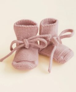 Hvid Baby slofjes | Powder