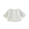 Pequeño Tocon | Mousseline longsleeve top | Wit
