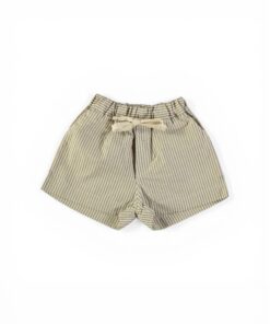 Pequeño Tocon | Stripes short | Brown