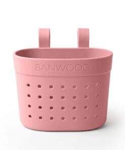 Banwood Pin & ride mandje | Raspberry