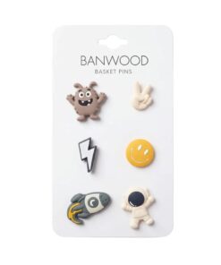 Banwood Basket Pins | Space
