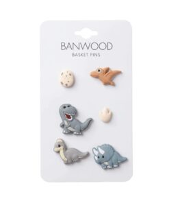 Banwood Basket Pins | Dinosaurus