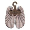 Slipstop waterschoentjes - Cognac Stripe